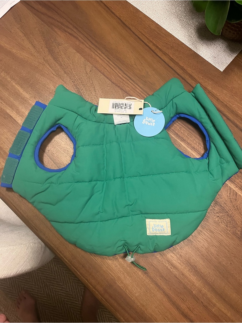 Little Beast Reversible Dog Jacket (super duper puffer)